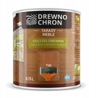 Farby i impregnaty do drewna - Drewnochron Olej do Drewna 0,75l Tik - miniaturka - grafika 1