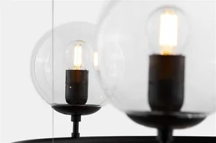 Lumina Deco Deco Deco Ceredo Neo czarna nowoczesna lampa wisząca LM_1019-0 - Lampy sufitowe - miniaturka - grafika 4