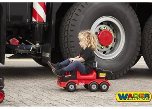 Wader Quality Toys QT MAMMOET Samochód Ciężarówka Jeździk Pchacz Wywrotka 567260 - Jeździki dla dzieci Wader Quality Toys QT MAMMOET Samochód Ciężarówka Jeździk Pchacz Wywrotka 567260 - Jeździki dla dzieci - miniaturka - grafika 3