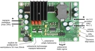 Moduł ładowarki BTO Li-ion 500mA - 10A - Ładowarki i akumulatory - miniaturka - grafika 3