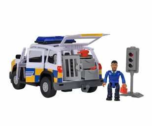 Strażak Sam Jeep policyjny z figurką - Samochody i pojazdy dla dzieci - miniaturka - grafika 3