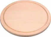 Deski do krojenia - Excellent Houseware Deska do krojenia ROAN DESKA DREWNIANA DO KROJENIA OKRĄGŁA 25 CM 974066 5903329001152 - miniaturka - grafika 1