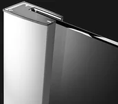 Parawany nawannowe - Radaway ESSENZA NEW PND II parawan nawannowy 100 prawy wys. 150 cm szkło przejrzyste 10002100-01-01R 10002100-01-01R - miniaturka - grafika 1