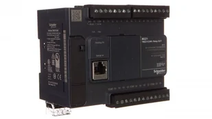Schneider Electric TM221C24R Sterownik PLC na szynę DIN, łącznie 24 wejść/wyjść TM221C24R - Pozostałe akcesoria sieciowe - miniaturka - grafika 2