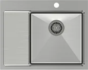 Zlewy i komory gospodarcze - QUADRON Quadron Russel 116 zlew stalowy wpuszczany QUA-HB7911-RBS-0 - miniaturka - grafika 1