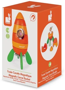 Janod Rakieta drewniana magnetyczna marchewka z Królikiem J08250 - Figurki dla dzieci Janod Rakieta drewniana magnetyczna marchewka z Królikiem J08250 - Figurki dla dzieci - miniaturka - grafika 8