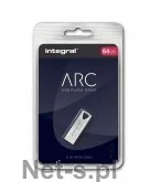 Integral Memory Integral Arc 64GB pami$349$350 USB INFD64GBARC - Huby USB - miniaturka - grafika 2