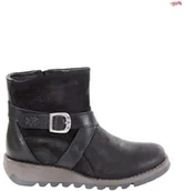 Botki damskie - Fly London Botki SAKE Black Pampa Rug P142418026 - miniaturka - grafika 1