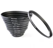 Tulejki, adaptery, redukcje do aparatów - KF Concept Zestaw redukcji filtrowych na obiektyw marki K&F Concept 11 sztuk SKU0800 - miniaturka - grafika 1