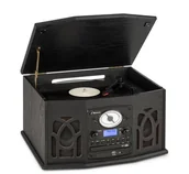 Wieże - Auna NR-620 DAB Czarne Drewno (MG-NR-620-DAB) - miniaturka - grafika 1