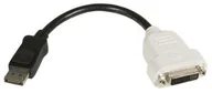 Kable - StarTech Kabel DVI DisplayPort 0.2 Czarny Biały DP2DVI - miniaturka - grafika 1