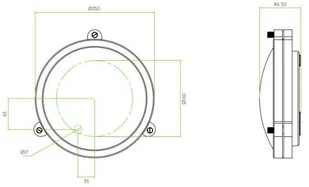 Astro Zewnętrzna LAMPA ścienna MALIBU 7969 - Lampy ogrodowe - miniaturka - grafika 4