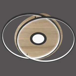 Paul Neuhaus Q-SMART-HOME Q-AMIRA lampa sufitowa owalna brązowa - Systemy inteligentnych domów - miniaturka - grafika 5