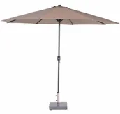 Parasole ogrodowe - Garden Impressions Parasol ogrodowy Lotus, 300 cm, szarobrązowy, 11086 Garden Impressions - miniaturka - grafika 1