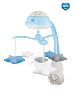 Canpol babies Babies Babies Karuzela Elektryczna z Projektorem i Pozytywką 75/100 75/100_blu - Karuzele dla niemowląt - miniaturka - grafika 3