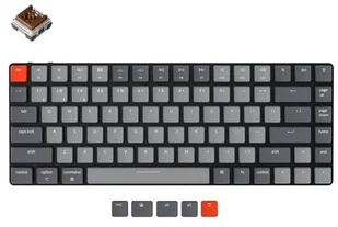 Keychron K3 V2 Slim Rgb Gateron Brown K3-B3 - Klawiatury - miniaturka - grafika 2