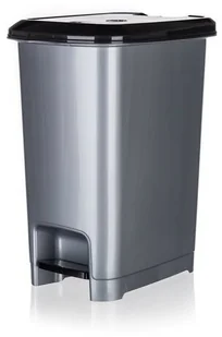Banquet Kosz na śmieci pedałowy STEP 40 l, szary - Kosze na śmieci Banquet Kosz na śmieci pedałowy STEP 40 l, szary - Kosze na śmieci - miniaturka - grafika 1