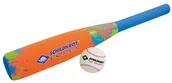 Zabawki i gry sportowe - Schildkröt Funsports Schildkröt neopren Soft, 1 rakiety, 1 ball, normalny rozmiar, miękkie, piankowe, dla dzieci i rodziny, zestaw 970224 Baseball, niebieski, pomarańczowy. 970224 - miniaturka - grafika 1