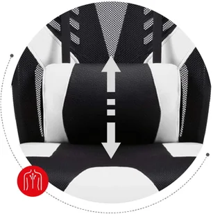 huzaro Fotel Combat 4.2 White - Fotele gamingowe - miniaturka - grafika 18