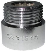 Akcesoria hydrauliczne - Przedłużka 3/4  15 mm chrom - miniaturka - grafika 1