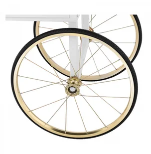 Royal Catering Wózek do popcornu - 51 x 37 cm - biało-złoty - RCPT-WGWG-1 RCPT-WGWG-1 - Inne urządzenia gastronomiczne - miniaturka - grafika 6