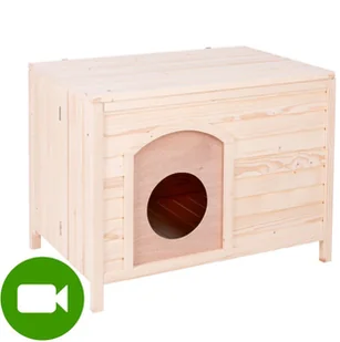 zooplus Exclusive Palazzo domek dla kota - Rozmiar S (szer. x gł. x wys.): 75 x 51 x 59 cm - Legowiska dla kotów zooplus Exclusive Palazzo domek dla kota - Rozmiar S (szer. x gł. x wys.): 75 x 51 x 59 cm - Legowiska dla kotów - miniaturka - grafika 1