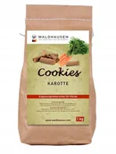 Akcesoria jeździeckie - Waldhausen Przysmak dla koni Cookies marchwka 1kg - miniaturka - grafika 1