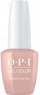 Lakiery hybrydowe - Opi GelColor Tiramisu for Two Gc V28 - miniaturka - grafika 1