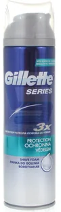 Gillette PROCTER & GAMBLE Pianka do golenia Series ochronna 250 ml - Kosmetyki do golenia - miniaturka - grafika 2
