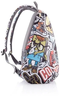 XD Design Plecak antykradzieżowy miejski XD Design Bobby Soft Art Art - graffiti P705.868 - Plecaki - miniaturka - grafika 2