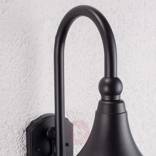 Lindby Wiejska lampa zewnętrzna czarna z czujnikiem ruchu IP44 - Daphne - Lampy ogrodowe - miniaturka - grafika 4