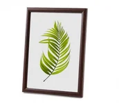 Ramki na zdjęcia - Ramka drewniana ciemno brązowa 21X30 HIT RIC21HIT1 - miniaturka - grafika 1