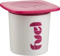 Garnki - NoName doniczka Fuel 600 ml polipropylen biały/fuksja twm_913286 - miniaturka - grafika 1