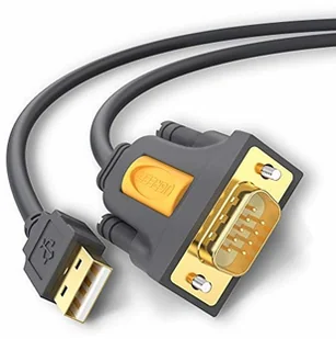 Ugreen Ugreen kabel przejściówka adapter USB - RS-232 (męski) 2 m czarny (CR104 20222) CR104 20222 - Adaptery i przejściówki - miniaturka - grafika 2