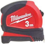 Poziomice, łaty, miary - Milwaukee Taśma Miernicza 3m Pro Compact 4932459591 26724 - miniaturka - grafika 1