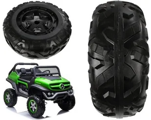Koło do Auta na akumulator Mercedes Unimog - Akcesoria rowerowe - miniaturka - grafika 3