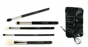 Hakuro Zestaw 5 Pędzli Do Makijażu + Etui Gratis - Pędzle do makijażu - miniaturka - grafika 2