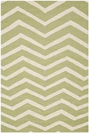 Dywany - Safavieh cam714 °C 4 taryfowepreferencyjne tekstury dywan, wełna, zielony/kość słoniowa, 121 x 182 x 1.27 cm CAM714C-4 - miniaturka - grafika 1