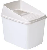 Kuwety dla kotów - zooplus Exclusive Big Box kuweta dla kota Biała| Dostawa GRATIS od 89 zł + BONUS do pierwszego zamówienia - miniaturka - grafika 1