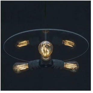 Altavola Design Techno Loft lampa wisząca 3x60W czarna LA017/P3_black - Lampy sufitowe - miniaturka - grafika 5