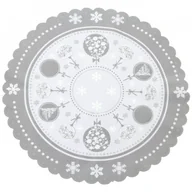 Pozostałe akcesoria świąteczne - MJM Serweta, serwetka, świąteczna Boże Narodzenie 34cm - miniaturka - grafika 1