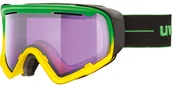 Gogle narciarskie - Uvex Jakk Stimu Lens Zielony Psycho Żółty 2016-2017 - miniaturka - grafika 1