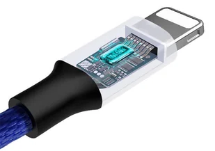 Baseus Kabel USB Baseus Baseus Oryginalny kabel Lightning iPhone Yiven 1,2m Navy Blue (25264-uniw) - Kable USB - miniaturka - grafika 6