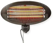 Ogrzewanie przenośne - Nedis Nedis HTPA110EBK  Grzejnik zewnętrzny 650-1300-2000W/230V IP34 - miniaturka - grafika 1