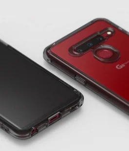 RINGKE Rinkge Fusion Case - Etui do LG G8 ThinQ - Smoke Black RGK866SM - Etui i futerały do telefonów - miniaturka - grafika 6