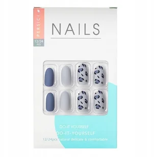 Tipsy Sztuczne Paznokcie Zdobione Wzory 24 szt 85 - Sztuczne paznokcie i akcesoria - miniaturka - grafika 10