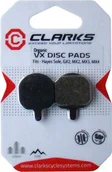Części rowerowe - Clarks Clarks Okładziny hamulcowe HAYES Sole GX2 MX2 MX3 MX4 organiczne CLA-VX828C - miniaturka - grafika 1