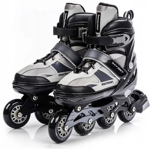 Łyżworolki Regulowane Rolki 30-33 koła kauczukowe - Rolki - miniaturka - grafika 6