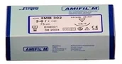 Urządzenia medyczne - Amifil M AMIFIL nici chirurgiczne niewchłanialne CE-6 3/8 koła 24mm 3-0 45cm NN-MAM-N342-001 - miniaturka - grafika 1