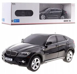 Rastar AUTO RC BMW X6 1:24 Czarny - Zabawki zdalnie sterowane - miniaturka - grafika 6